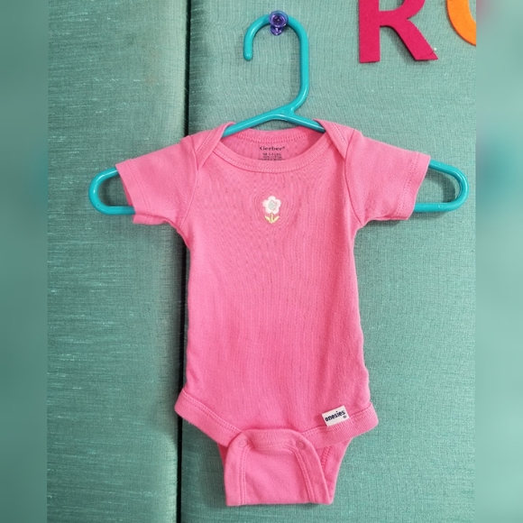 NB Gerber/Carter's Bodysuits Set of 3 (Girl) - Picture 6 of 8